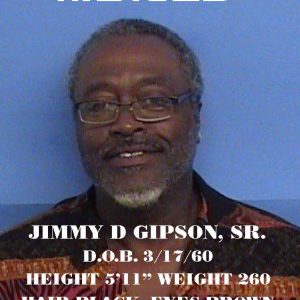Gipson. Jimmy wanted poster